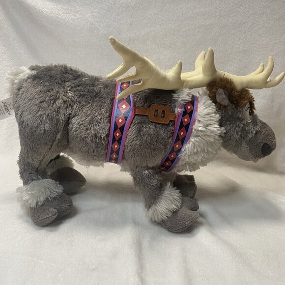 Disney Store Frozen On Ice Sven 16” Plush Stuffed Animal Toy Reindeer - Picture 3 of 12